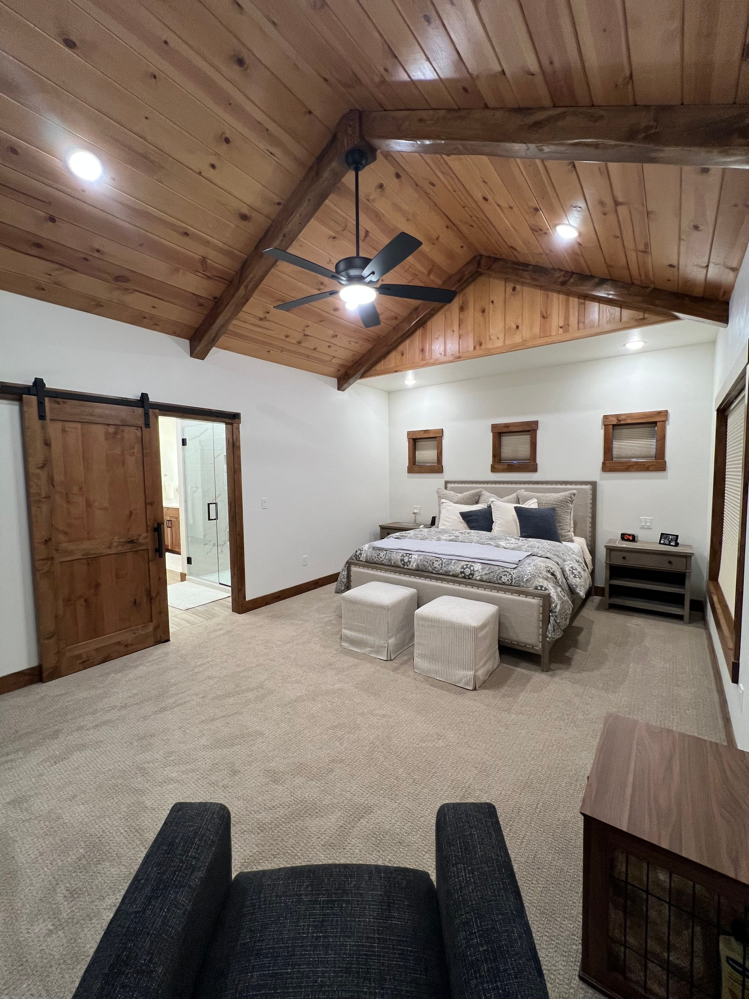 Interior real estate photography of a luxury southern Utah home