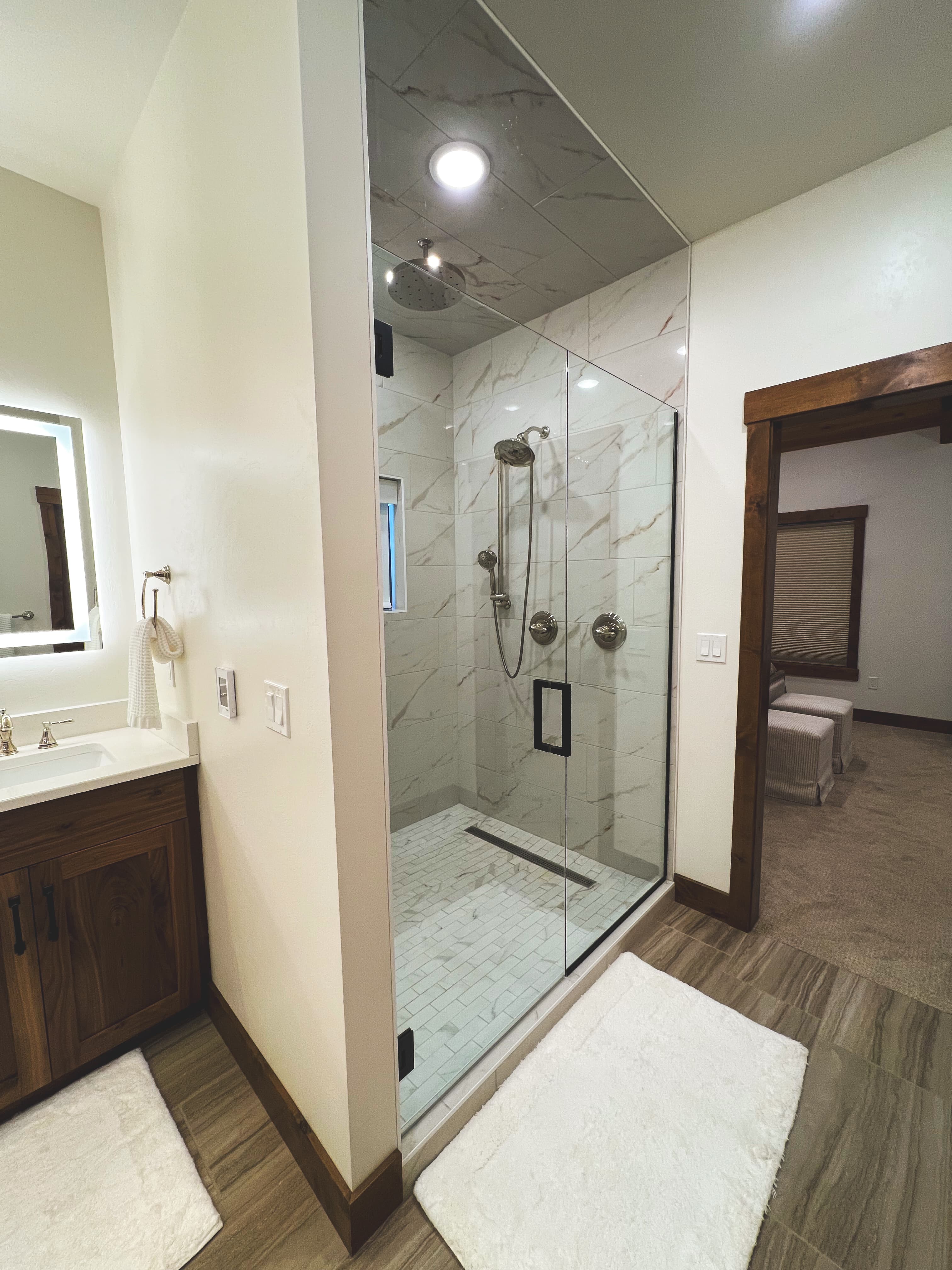 Interior real estate photography of a luxury southern Utah home