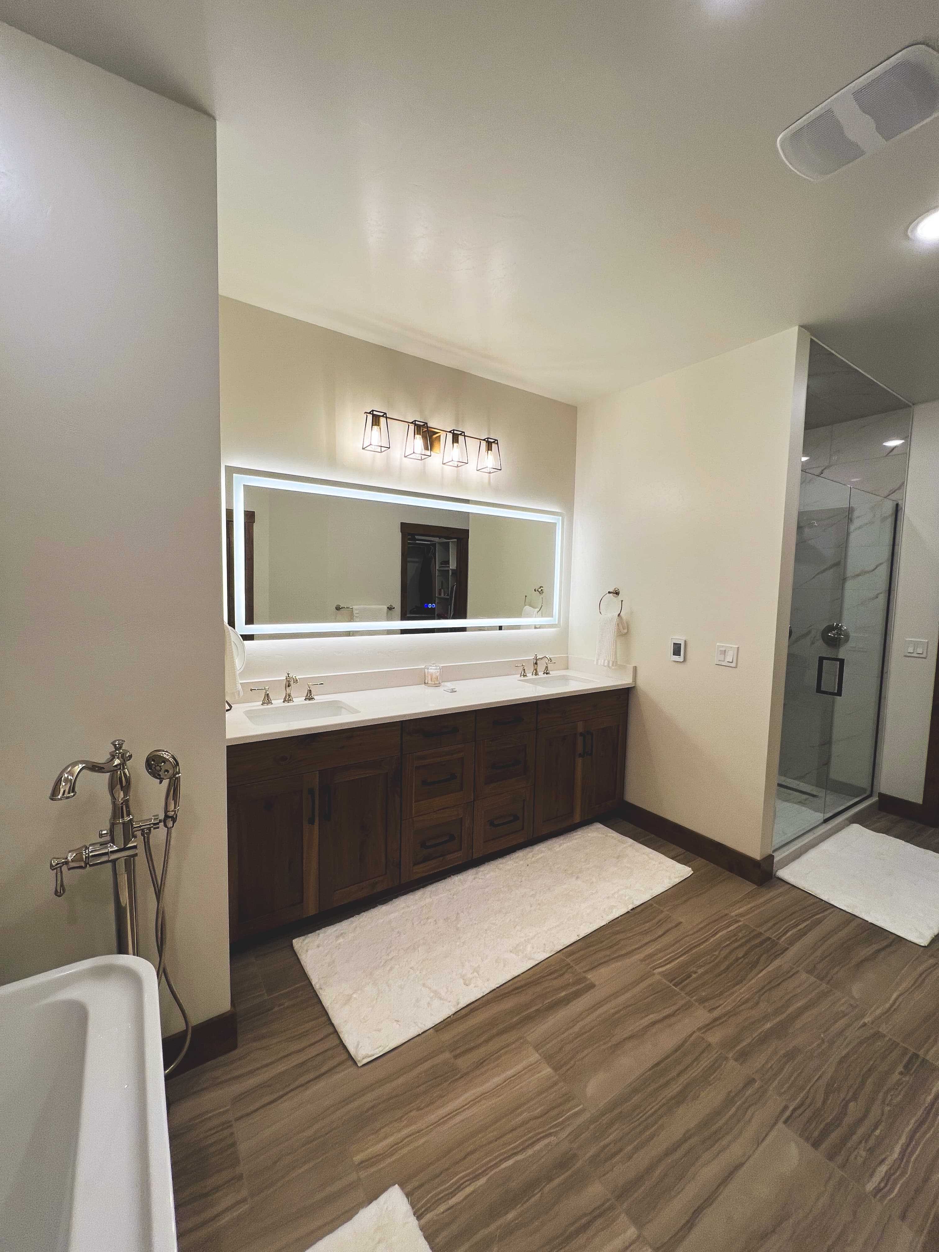 Interior real estate photography of a luxury southern Utah home